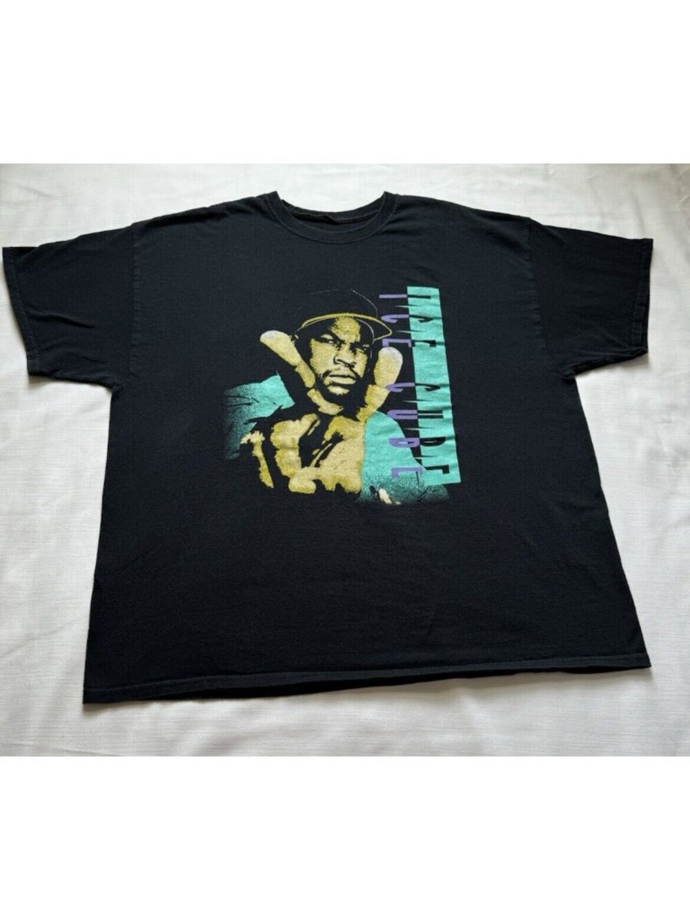 Ice Cube Shirt Size XL Lethal Injection NWA Rap Hip Hop Retro Throwback Tee